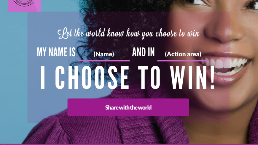 How do you choose to win? New App!